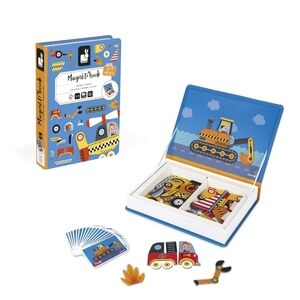 New Janod Magnetic Book — Racers